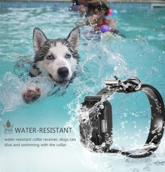 Електронни нашийници Електронен нашийник T430 -  водоустойчив телетакт с презареждаеми литиевойонни батерии за обучение на три кучета с обхват до 800м.