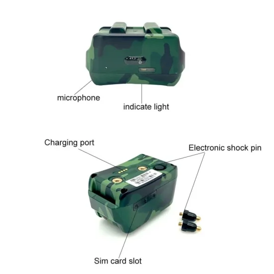 GPS IK122T GPS тракер за ловни кучета за следене и обучение с електрошок - подобрена версия на IK122 PRO