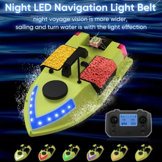 Лодки за захранка Лодка за захранка D20 с 99 GPS  точки + БОНУС сак и зарядно за автомобил