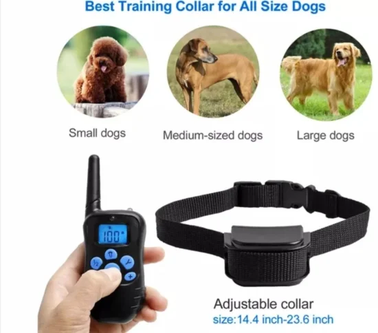 Електронни нашийници Електронен нашийник -  водоустойчив телетакт с презареждаеми литиевойонни батерии за обучение на две кучета с обхват до 350м.