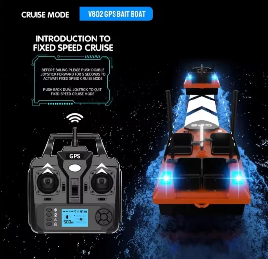 Лодки за захранка Лодка за захранка Flytec V802 Pro 160 GPS точки