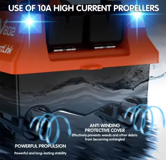 Лодки за захранка Лодка за захранка Flytec V802 Pro 160 GPS точки