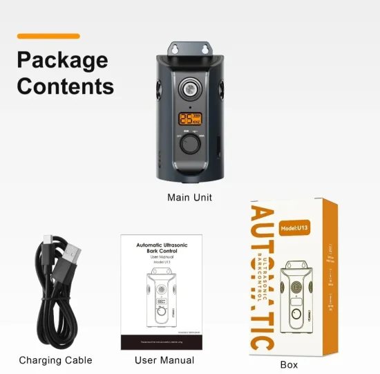 Антилай Ултразвуково устройство против лай за кучета