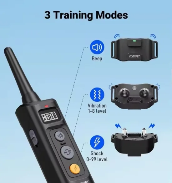 Електронни нашийници Електронен нашийник DK-325 за обучение на кучета със звук, вибрация и ток