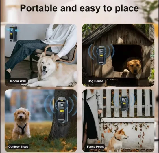 Антилай Ултразвуково устройство против лай за кучета
