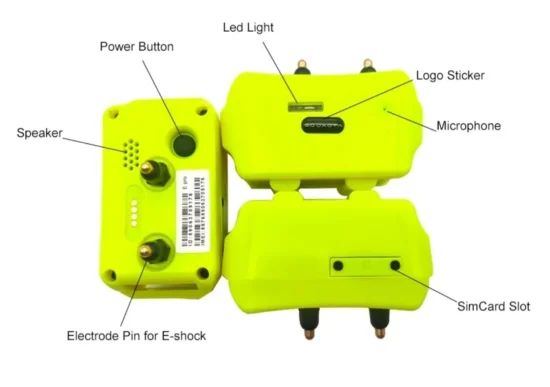 GPS GOOXOTA GPS тракер за ловни кучета IK122T PRO със звук, вибрация, шок и детектор за лай